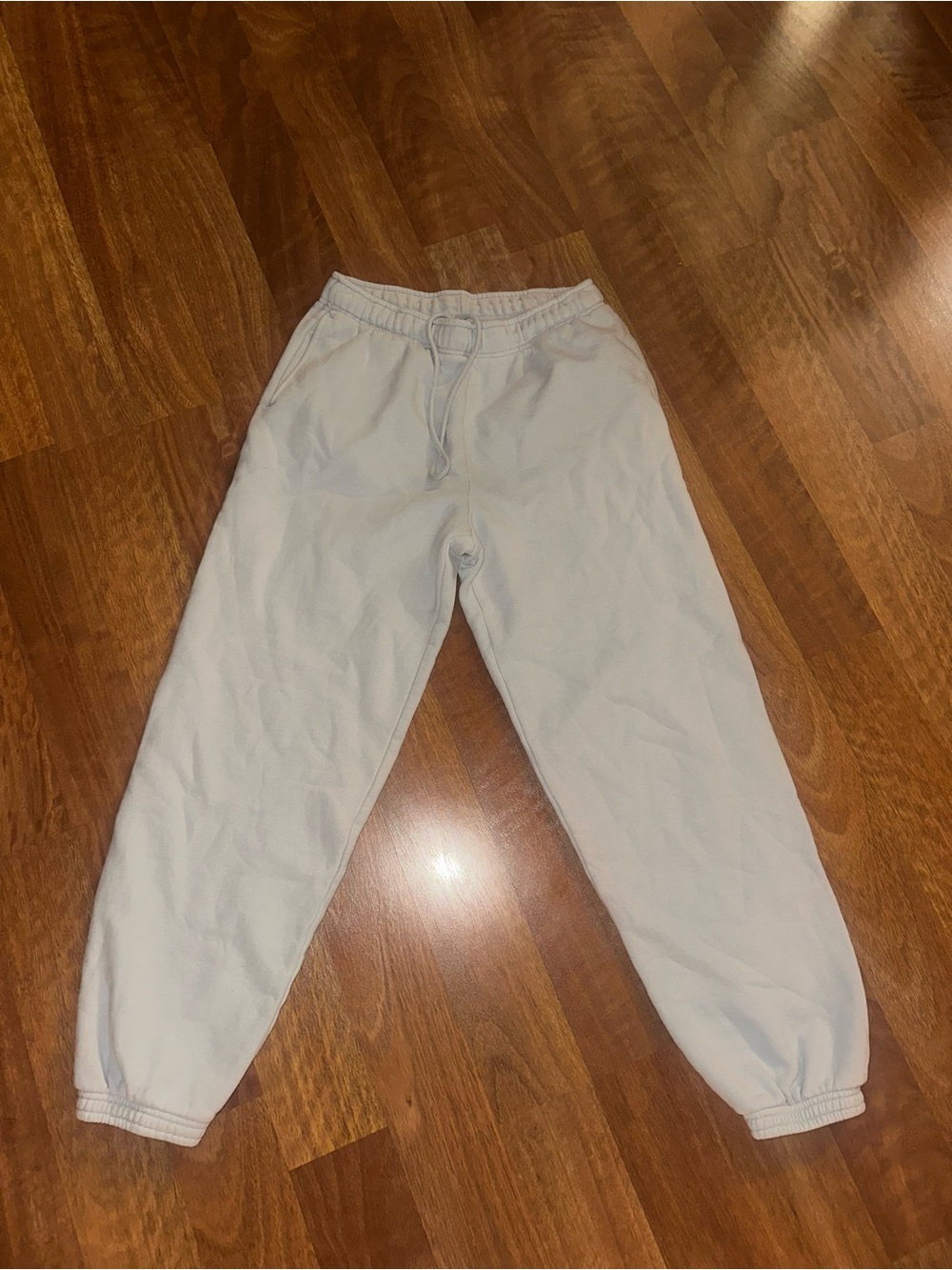 TNA Aritzia Mega Light Blue Sweats